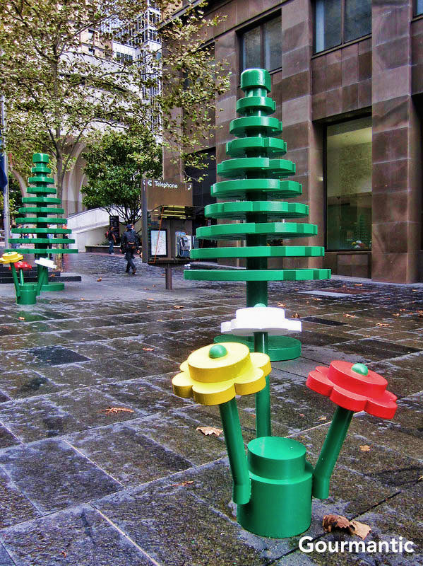 LEGO Forest at Martin Place