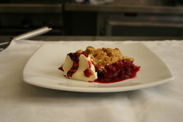 Mixed Berry Crumble 