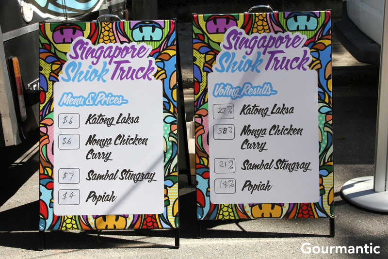 Singapore Shiok Food Truck