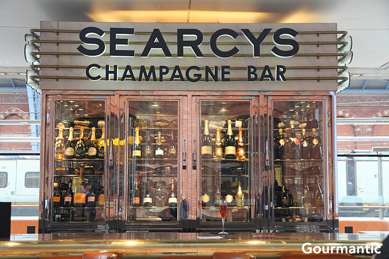 Searcys Champagne Bar, St Pancras International, London