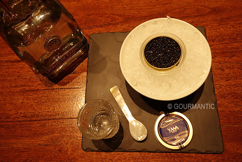 Cured & Caviar Menu at Grain Bar